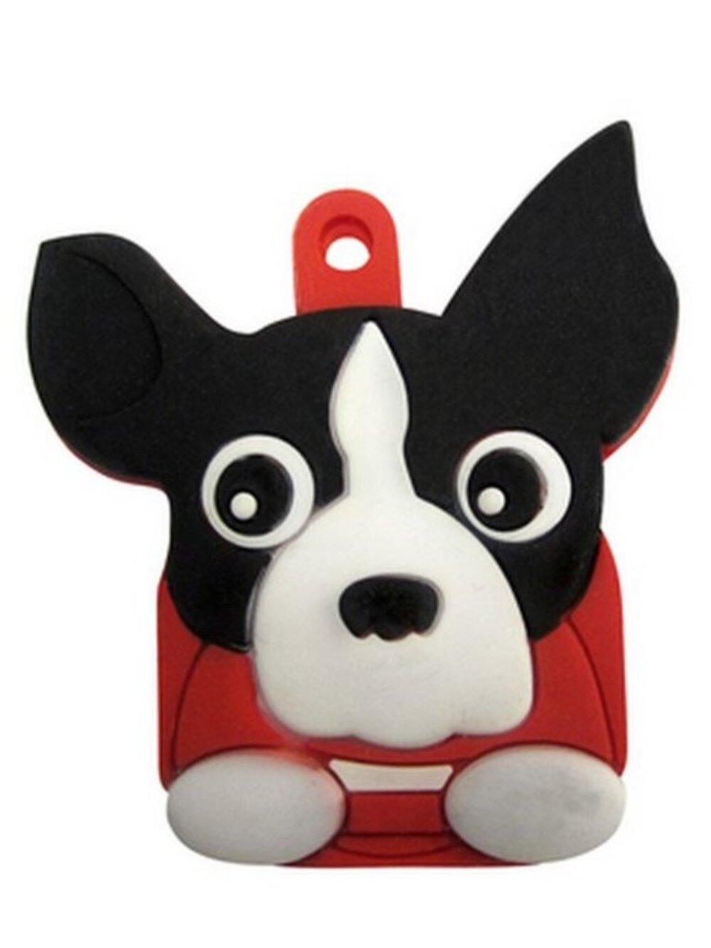 Boston Terrier / French Bulldog Love Your Breed Soft Key Cover by Fou Fou